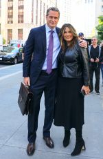 MARISKA HARGITAY on the Set of Law and Order: Special Victims Unit in New York 09/27/2021