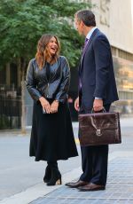 MARISKA HARGITAY on the Set of Law and Order: Special Victims Unit in New York 09/27/2021