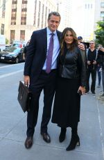 MARISKA HARGITAY on the Set of Law and Order: Special Victims Unit in New York 09/27/2021