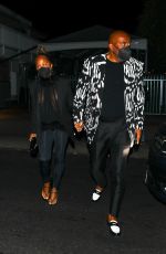 MARJORIE ELAINE and Steve Harvey at Giorgio Baldi in Santa Monica 09/03/2021