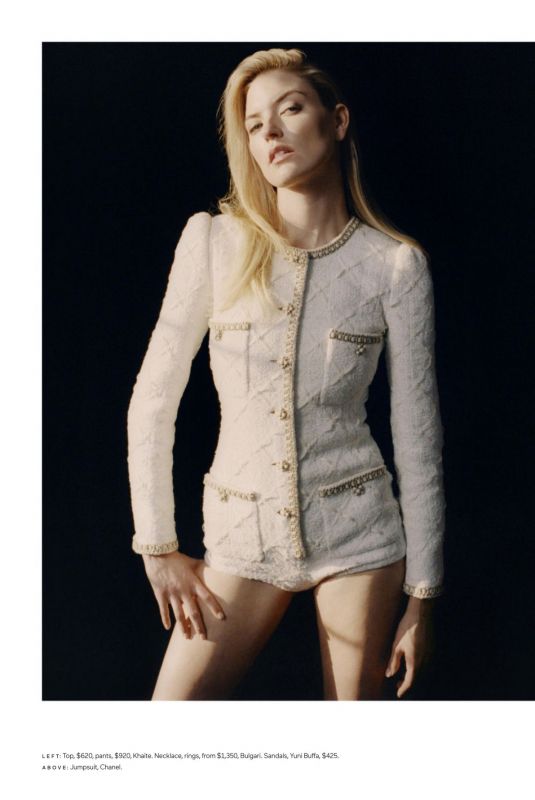 MARTHA HUNT in Elle Magazine, June 2021