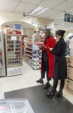 MAYA HENRY at a Corner Shop in London 09/25/2021