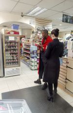MAYA HENRY at a Corner Shop in London 09/25/2021