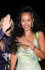 MAYA JAMA Arrives at Tiff Calvar Party in London 09/13/2021