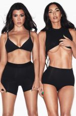 MEGAN FOX and KOURTNEY KARDASHIAN for Skims, September 2021