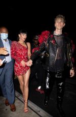 MEGAN FOX and Machine Gun Kelly at Met Gala Afterparty in New York 09/13/2021