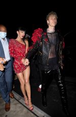 MEGAN FOX and Machine Gun Kelly at Met Gala Afterparty in New York 09/13/2021