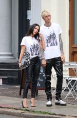 MEGAN FOX and Machine Gun Kelly Out in New York 09/08/2021