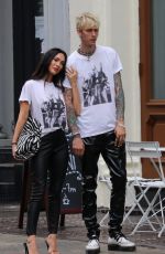 MEGAN FOX and Machine Gun Kelly Out in New York 09/08/2021