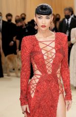 MEGAN FOX at 2021 Met Gala in New York 09/13/2021