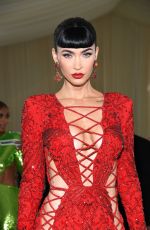 MEGAN FOX at 2021 Met Gala in New York 09/13/2021