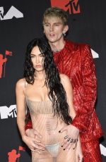 MEGAN FOX at 2021 MTV Video Music Awards in Brooklyn 09/12/2021