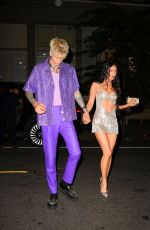 MEGAN FOX Heading to MTV VMAs Afterparty in New York 09/12/2021
