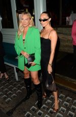 MEGAN MCKENNA Celebrates Her Birthday at Sexy Fish in London 09/25/2021