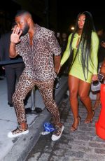 MEGAN THEE STALLION Arrives at Rihanna