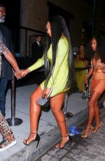MEGAN THEE STALLION Arrives at Rihanna