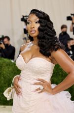 MEGAN THEE STALLION at 2021 Met Gala in New York 09/13/2021