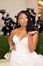 MEGAN THEE STALLION at 2021 Met Gala in New York 09/13/2021