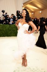 MEGAN THEE STALLION at 2021 Met Gala in New York 09/13/2021