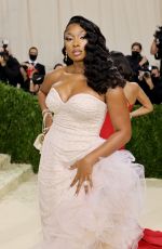 MEGAN THEE STALLION at 2021 Met Gala in New York 09/13/2021