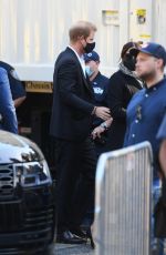 MEGHAN MARKLE and Prince Harry Arrives at 2021 Global Citizen Live Festival in New York 09/25/2021