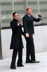 MEGHAN MARKLE and Prince Harry at One World Observatory in New York 09/23/2021