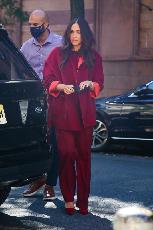 MEGHAN MARKLE Out in New York 09/24/2021