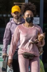 MELANIE BROWN Leaves a Pet Store in Leeds 09/03/2021