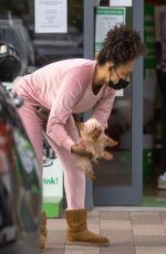 MELANIE BROWN Leaves a Pet Store in Leeds 09/03/2021