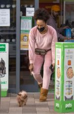 MELANIE BROWN Leaves a Pet Store in Leeds 09/03/2021