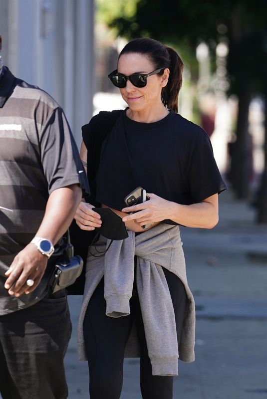 MELANIE CHISHOLM at Dancing With The Stars Rehearsal Studio in Los Angeles 09/14/2021