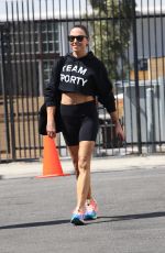 MELANIE CHISHOLM at DWTS Studio in Los Angeles 09/21/2021