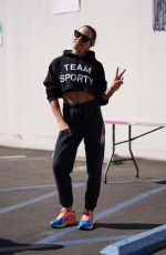 MELANIE CHISHOLM at DWTS Studio in Los Angeles 09/21/2021