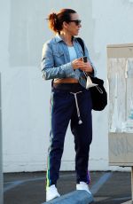 MELANIE CHISHOLM Leaves Dance Studio in Los Angeles 09/22/2021