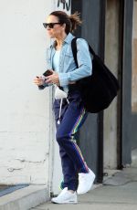 MELANIE CHISHOLM Leaves Dance Studio in Los Angeles 09/22/2021