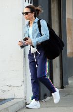 MELANIE CHISHOLM Leaves Dance Studio in Los Angeles 09/22/2021
