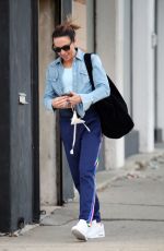 MELANIE CHISHOLM Leaves Dance Studio in Los Angeles 09/22/2021