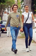 MELANIE SYKES and Riccardo Simionato Out in London 09/19/2021