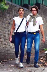 MELANIE SYKES and Riccardo Simionato Out in London 09/19/2021
