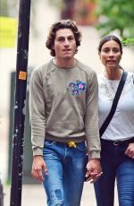 MELANIE SYKES and Riccardo Simionato Out in London 09/19/2021
