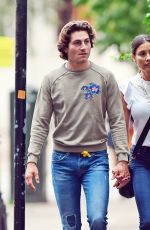 MELANIE SYKES and Riccardo Simionato Out in London 09/19/2021