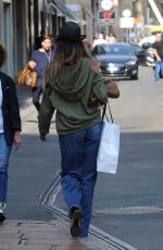MELISSA SATTA Out Shopping in Milan 09/28/2021