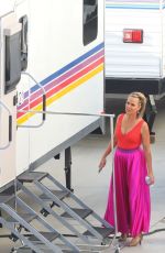 MELORA HARDIN on the Set of Dancing With The Stars in Los Angeles 09/20/2021