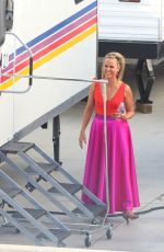 MELORA HARDIN on the Set of Dancing With The Stars in Los Angeles 09/20/2021