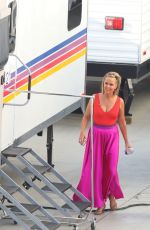 MELORA HARDIN on the Set of Dancing With The Stars in Los Angeles 09/20/2021