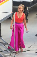 MELORA HARDIN on the Set of Dancing With The Stars in Los Angeles 09/20/2021