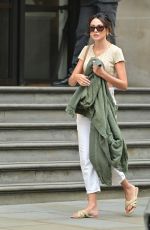 MICHELLE KEEGAN Leaves Corinthian Hotel in London 09/17/2021