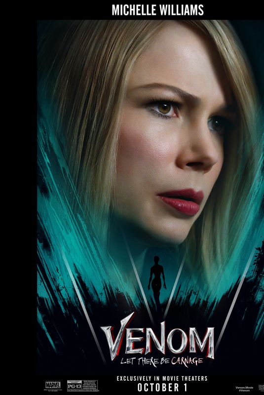 MICHELLE WILLIAMS – Venom: Let There Be Carnage Poster, 2021