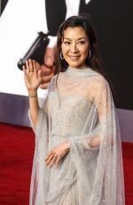 MICHELLE YEOH at No Time to Die World Premiere at Royal Albert Hall in London 09/28/2021