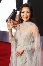 MICHELLE YEOH at No Time to Die World Premiere at Royal Albert Hall in London 09/28/2021